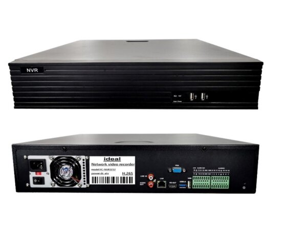 H.265 32CH 4K/5MP Non-POE NVR with 8pcs SATA